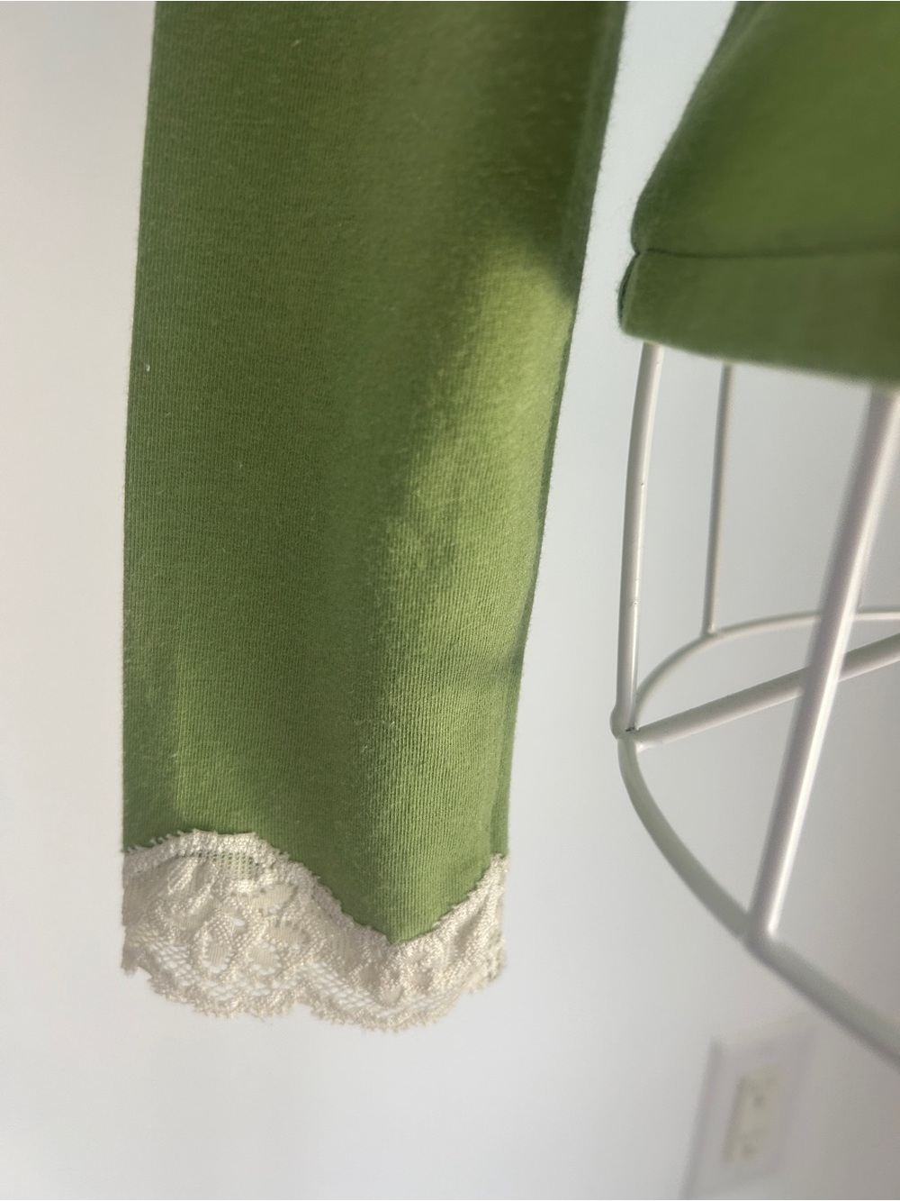 Jessica Green Lace-Trim Cardigan - Picture 5 of 7